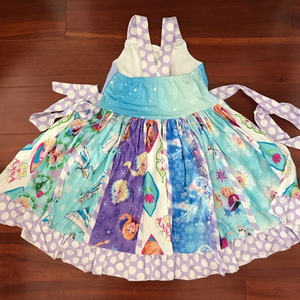 Frozen Elsa Anna twirl dress - Picture 7 of 8